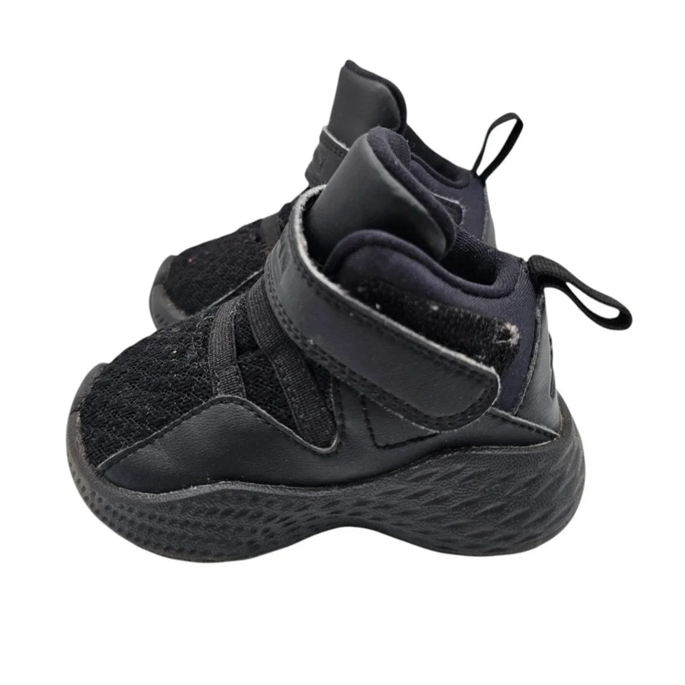 Jordan Formula 23 BT toddler baby shoes Sz 4C Solid Black